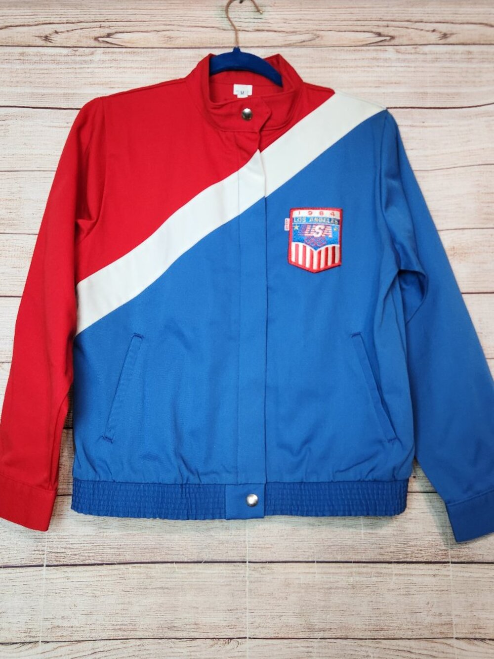 1984 Los Angeles Olympic Games TEAM USA OLYMPICS Jacket by Levi Strauss & Co M